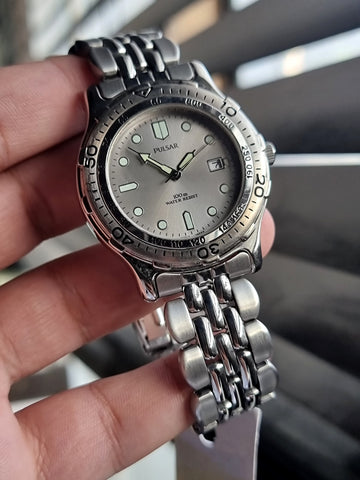 Pulsar Sub Brand Of Seiko 38mm Dial Quartz Watch